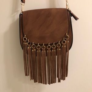 Brown Boho Crossbody bag